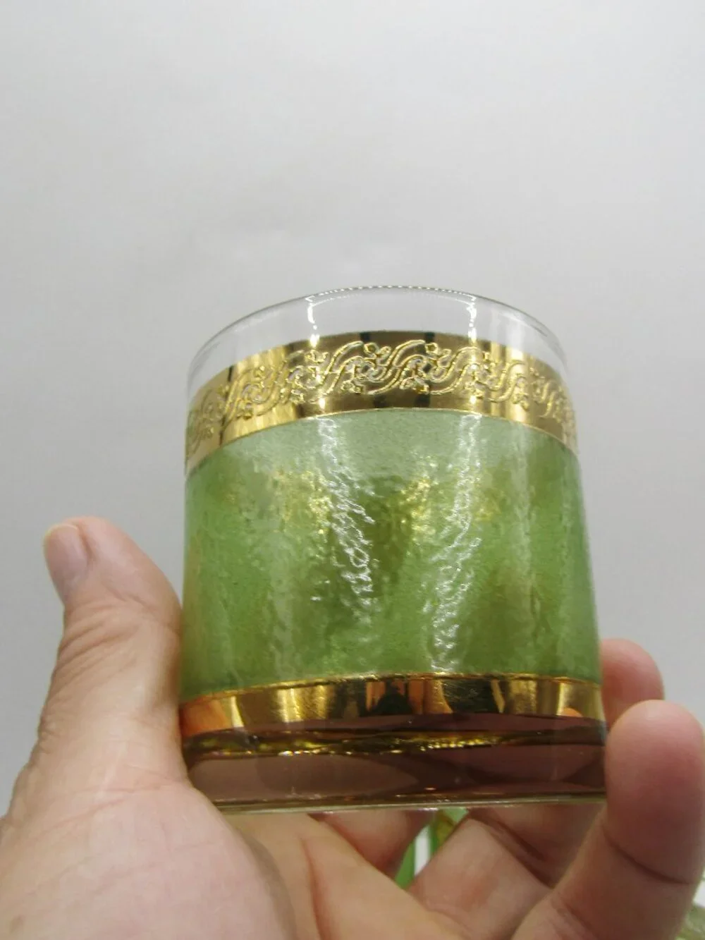 Set of Six MCM Starlyte Old Fashion Lowball Glasses
